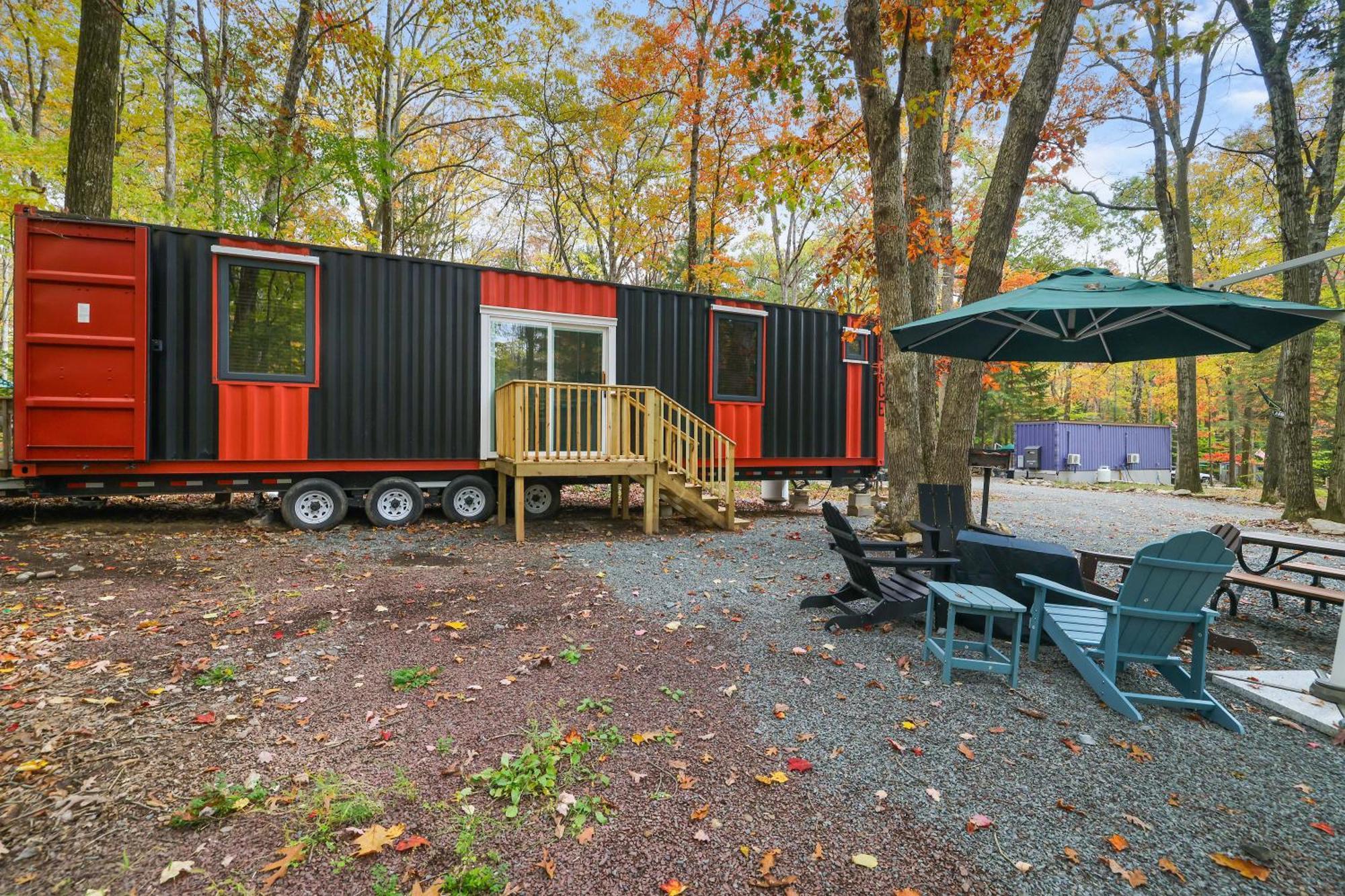 Camptel Poconos Lodging Hotel Albrightsville Exterior photo